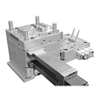 1*1 ABS H13 HRC48-52 Aço SPI-B3 Molde Acabamento Quente Corredor OEM ISO9001 Certificação Molde Plástico Industrial 