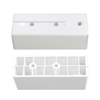 1+1 Cavity 738H Steel Pin-point Gate Runner Etching MT11010 Finish High Quality Plastic Parts ABS Plastic Shell Mold