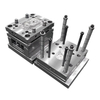 Controle estrito de aparência 1+1 HDPE e TPU Molde de tampa de plástico Overmold Molde de injeção integrada de uma etapa 