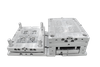1*4 cavidade sub portão molde pc habitação 1.2083esr HRC48-52 molde de aço painel controle eletrônico molde plástico injeção 