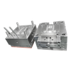 Molde industrial de cavidade 1*2 PP TPE ponto de 2 pinos 1.2344 HRC48-52 textura de aço VDI 24# injeta molde de plástico 