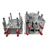 ISO9001 habilitado 2 + 2 cavidades OEM Serviço de Molde PP branco Pin-point gate 2083 HRC48-52 molde de aço Plástico Parafuso eixo ou Eixo cobre Molde 