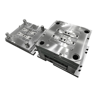 1*4 cavidade do molde material abs grande sprue portão submarino 1.2083esr HRC50-52 molde polonês painel de interruptor de aço moldagem personalizada 
