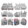 1+1 Moldagem por Cavidade Fornecedor PC ABS Material Grande Corredor Submarino Portão 738H HRC35-40 Molde Aço VDI 24 Textura Caixa Plástica Painel de Controle Molde por Injeção
