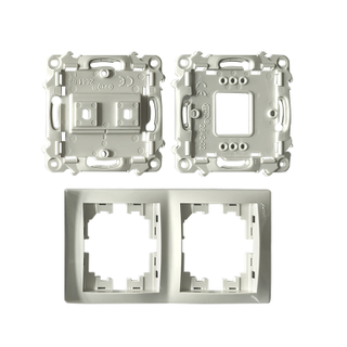 1*2 PC Material Horn Large Gate S136 Heat Treatment Switch Control Panel Plastic Injection Mold 