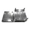 Abs 1*2 porta submarina, cavidade de molde de 2 placas e núcleo, superfície texturizada, caixa de montagem de superfície de 3 posições, capa traseira, moldes industriais de plástico