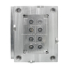 1*8 cavidade s136 HRC48-52 molde de injeção de aço plástico s136 HRC48-52 aço polido molde acabamento pc molde de conector de plástico