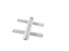 Molde de conexão à prova de vazamento seguro ISO13485 1*8 Molde médico transparente do conector da válvula PP T