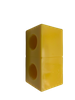 Bloco de construção de brinquedo de moldagem por injeção assistida a gás, tijolo de intertravamento de plástico de parede grossa oca com superfície lisa, sem moldagem de marca de pia
