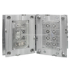 1*8 cavidade s136 HRC48-52 molde de injeção de aço plástico s136 HRC48-52 aço polido molde acabamento pc molde de conector de plástico