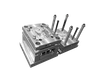 Controle estrito de aparência 1+1 HDPE e TPU Molde de tampa de plástico Overmold Molde de injeção integrada de uma etapa 