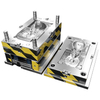 1 + 1 cavidade material abs grande chifre de sprue 738h HRC35-40 molde de aço vdi 24 molde acabamento carregador base molde de injeção 