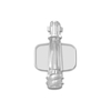 Pa12 1*4 porta lateral direta 1.2083esr HRC48-52 molde deslizante de aço SPI-A3 e molde médico parcial do conector médico VDI-18