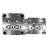 Molde de portão submarino de material 1*4 peças, 1.2083esr HRC50-52, molde de núcleo acabado em aço, moldagem de cobertura de placa de retenção dupla