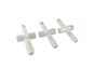 Molde de conexão à prova de vazamento seguro ISO13485 1*8 Molde médico transparente do conector da válvula PP T