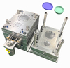 Placa de ponto de pino de controle preciso tolrance lkm2344 HRC48-52 molde de aço transparente pc grande e pequeno molde de lente