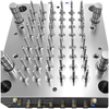 Porta lateral dos materiais de consumo médicos da cavidade do molde dos PP 1*48 com grande Sprue S136 HRC48-50 que forma a cavidade de aço e o núcleo que lustra o molde médico da seringa de 3 Ml