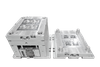 1*4 cavidade pc habitação tomada painel interruptor placa grande sprue chifre portão molde 1.2083esr HRC48-52 núcleo de aço apedrejamento acabamento molde