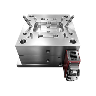 1*2 cavidade pa6 + 30gf material corredor quente 2344 HRC48-52 molde de aço SPI-B2 textura caixa de plástico parte molde