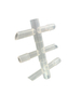Molde de conexão à prova de vazamento seguro ISO13485 1*8 Molde médico transparente do conector da válvula PP T